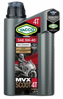 Масло моторное YACCO MVX SCOOT 4 SYNTH 5W40 (1 L)